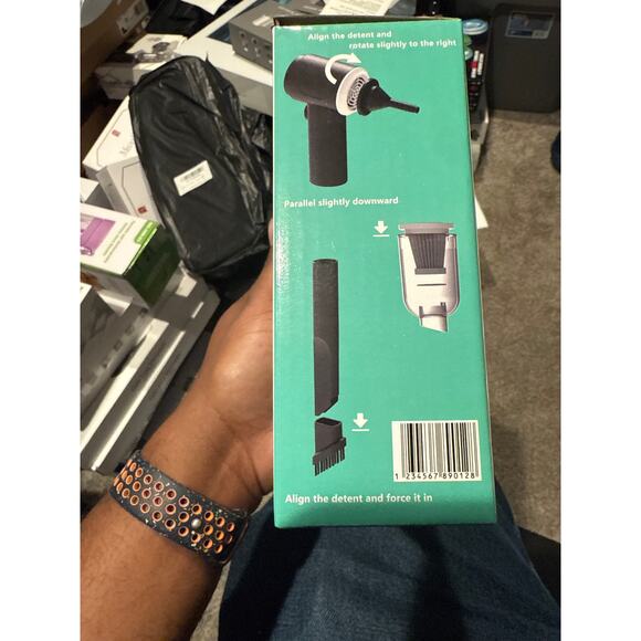 3 In 1 Vacuum Cleaner Portable Mini Home And Car AS-228 USB charged battery - Picture 2 of 3